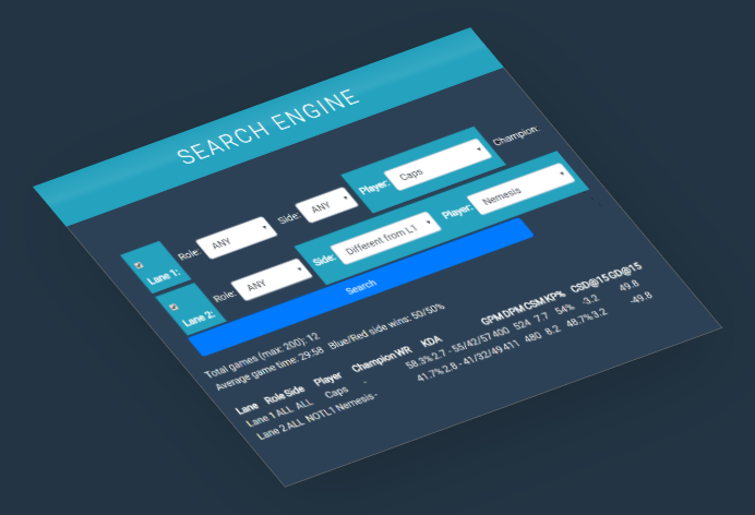 Game Search Engine